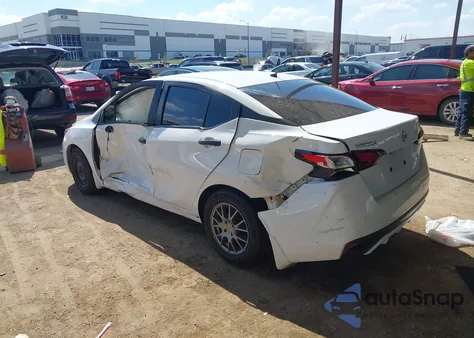 2023 Nissan Versa 1.6 S Xtronic Cvt z USA, uszkodzony, nr VIN 3N1CN8DV7PL860643